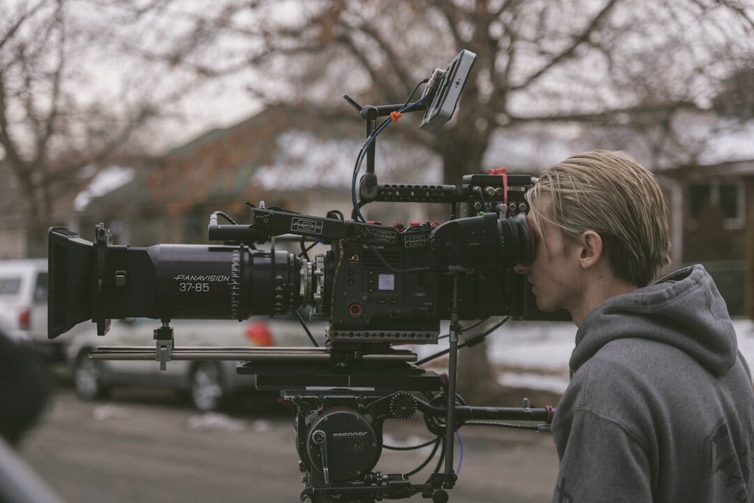 filmmaker directing scene